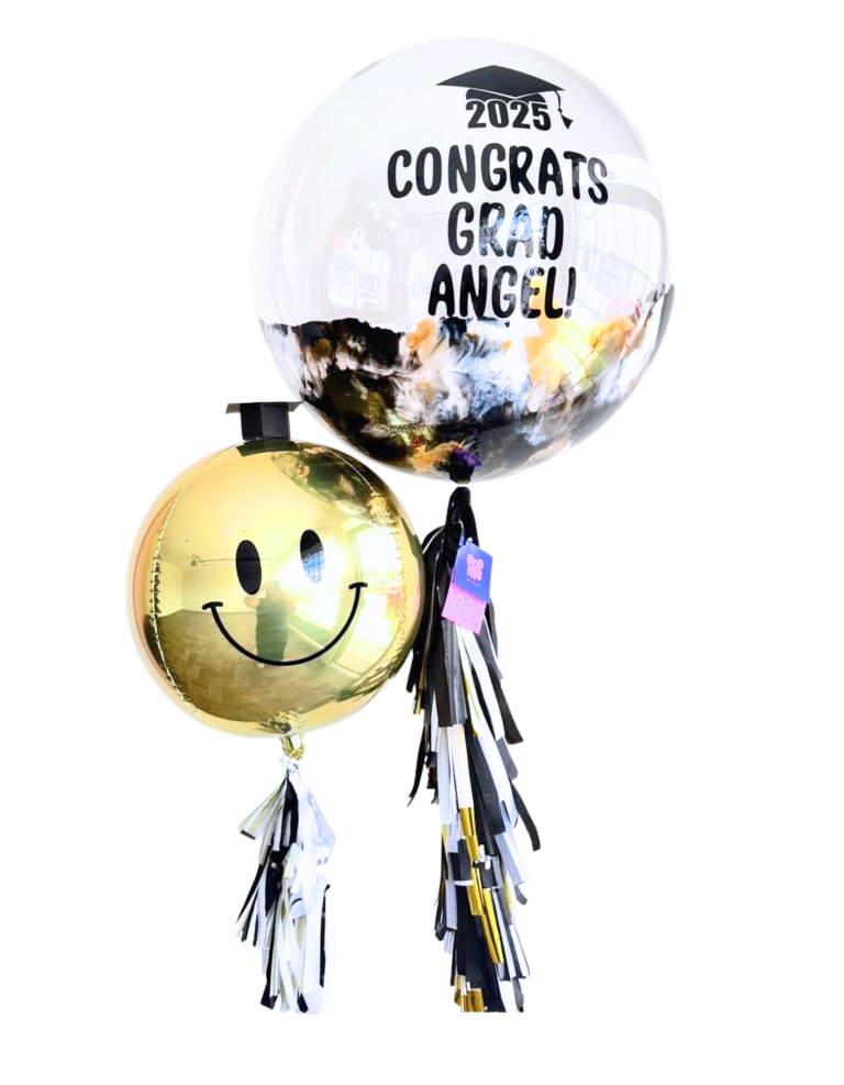 Globo Burbuja Happy Grad